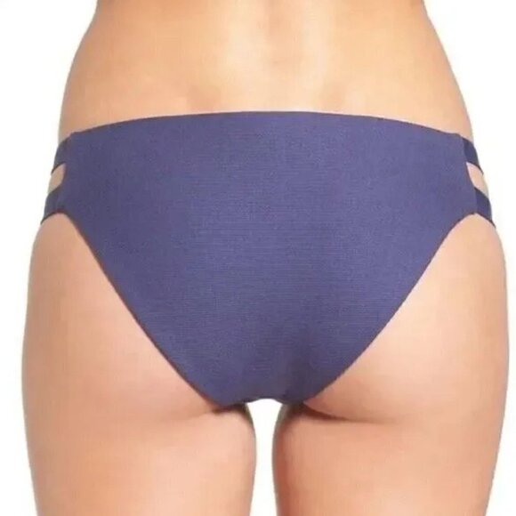 NWT Tavik Chloe Full Ribbed Swim Bottom in Cobalt Blue - Extra Small - Picture 9 of 9